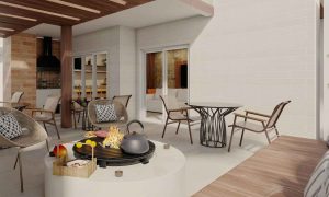 Churrasqueira Salao de Festas (Area Gourmet externa)