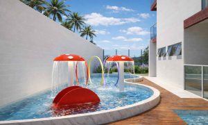 Piscina Infantil Playground molhado