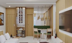 Decorado 3 Dormitorio Sala vista